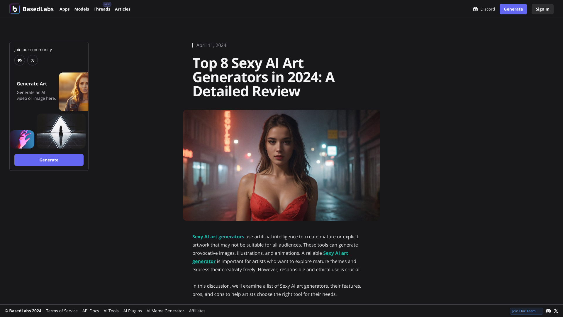 Display image for Sexy AI Generators