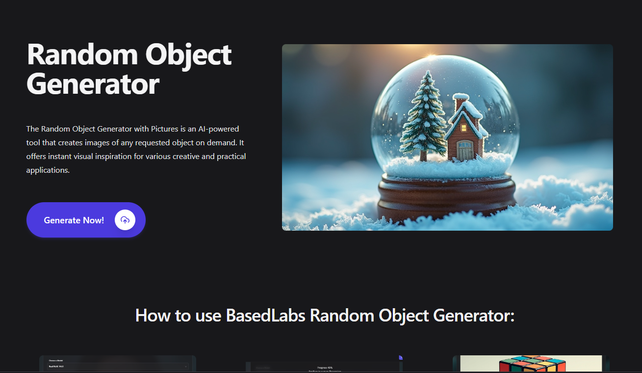 Display image for Random Object Generator