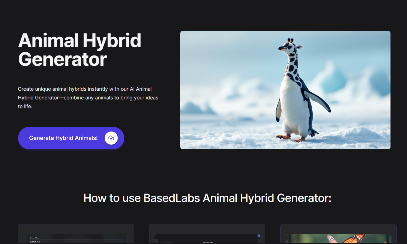 Display image for Hybrid Animal Generator