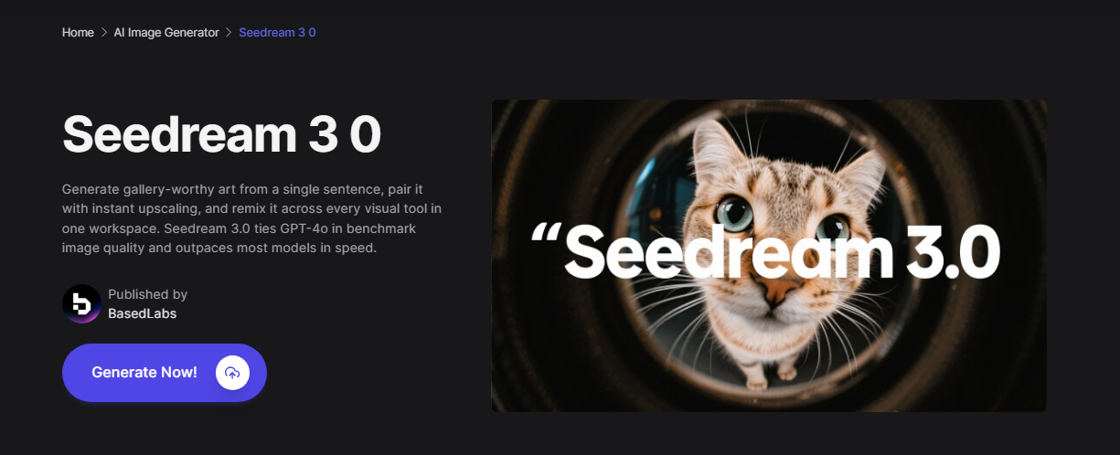 Display image for Seedream 3.0