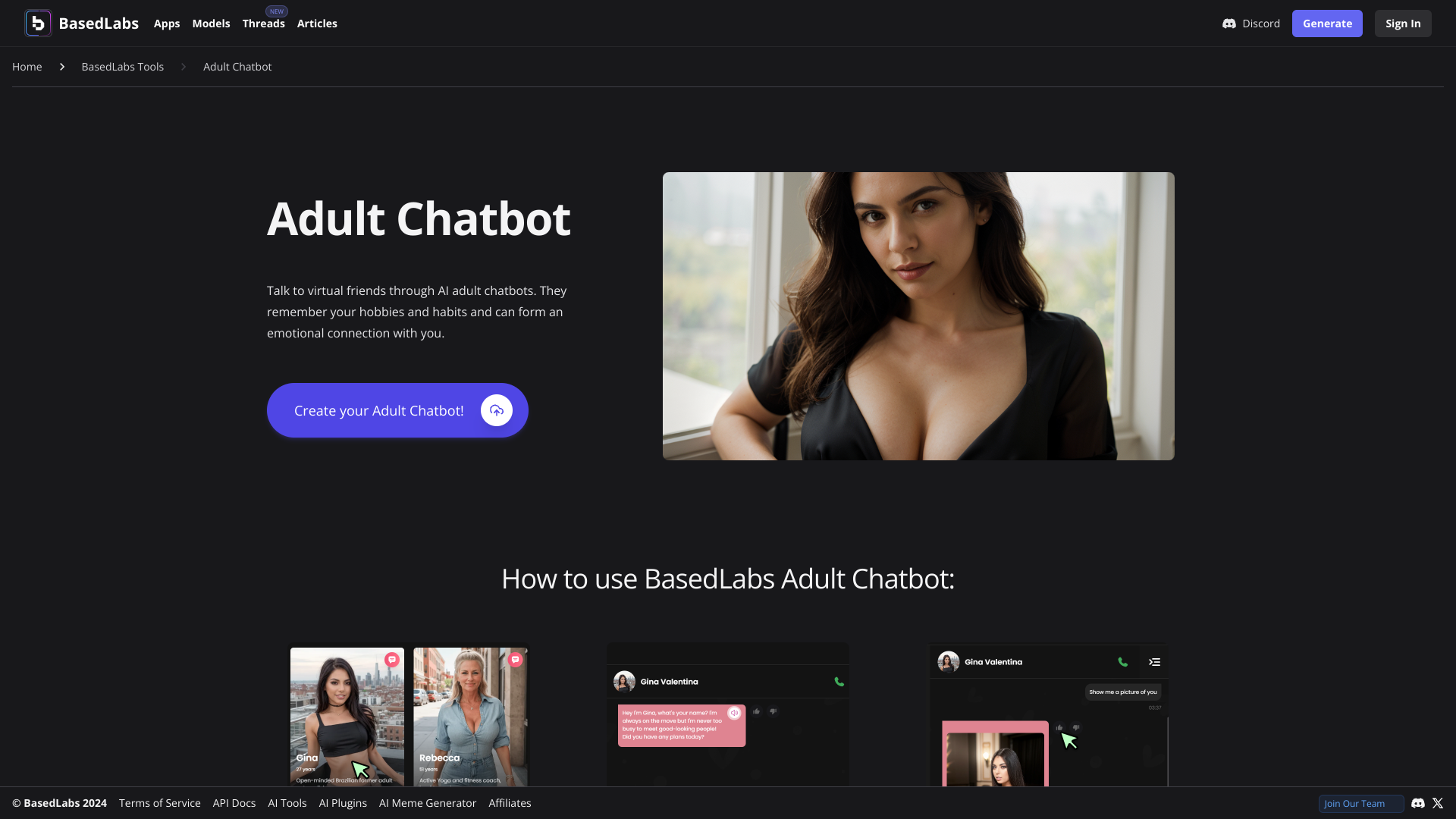 Display image for Adult Chatbot