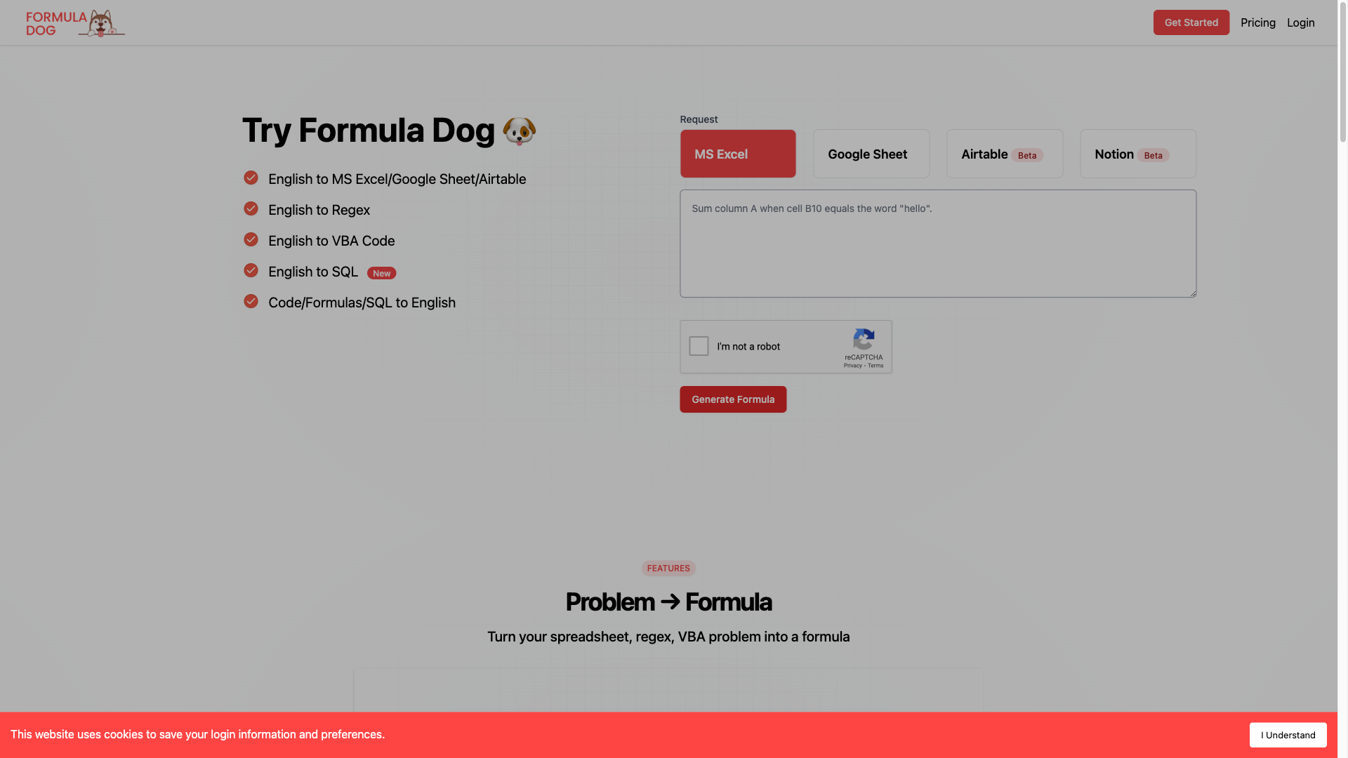 Display image for Formula