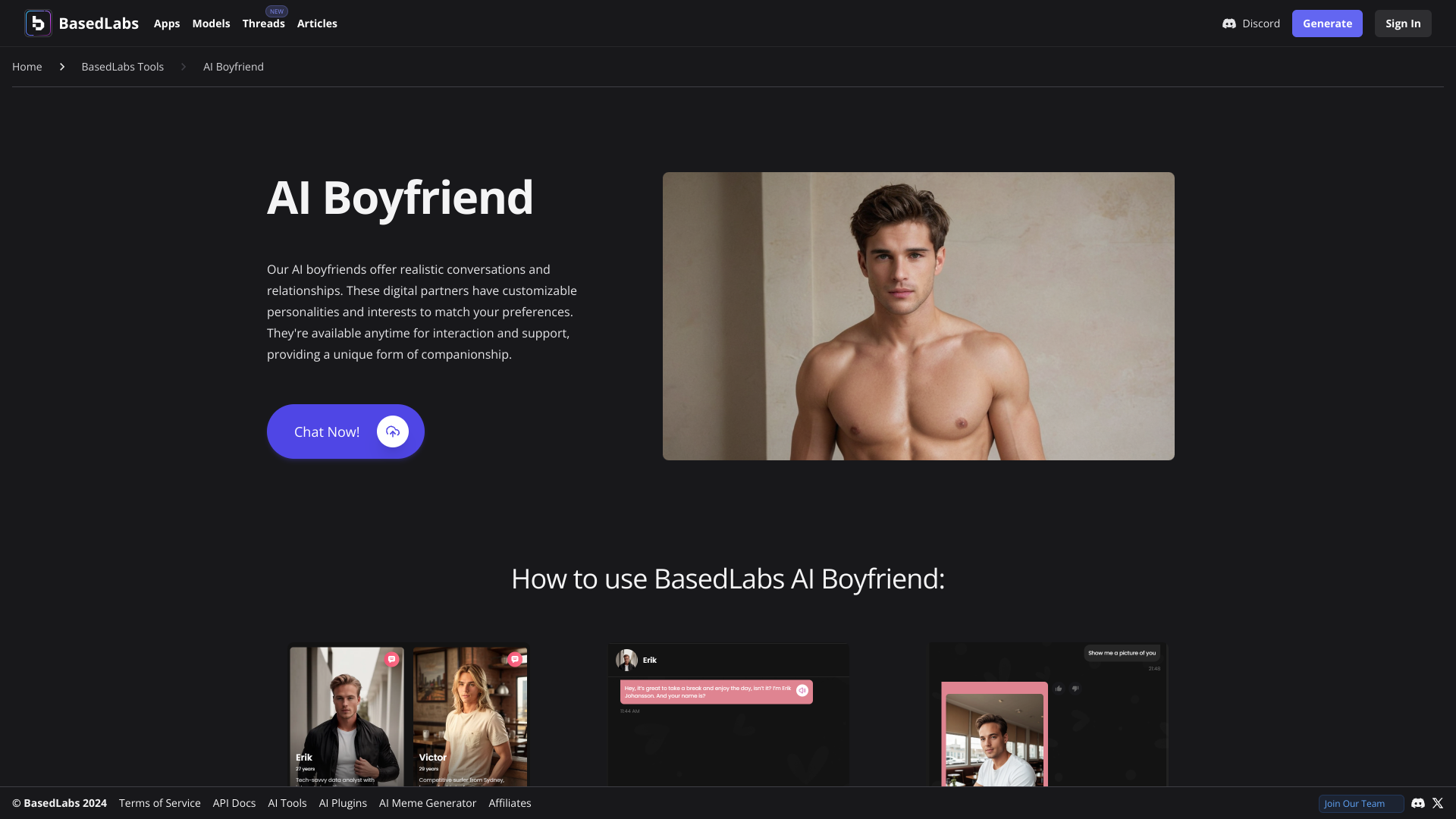 Display image for AI Boyfriend