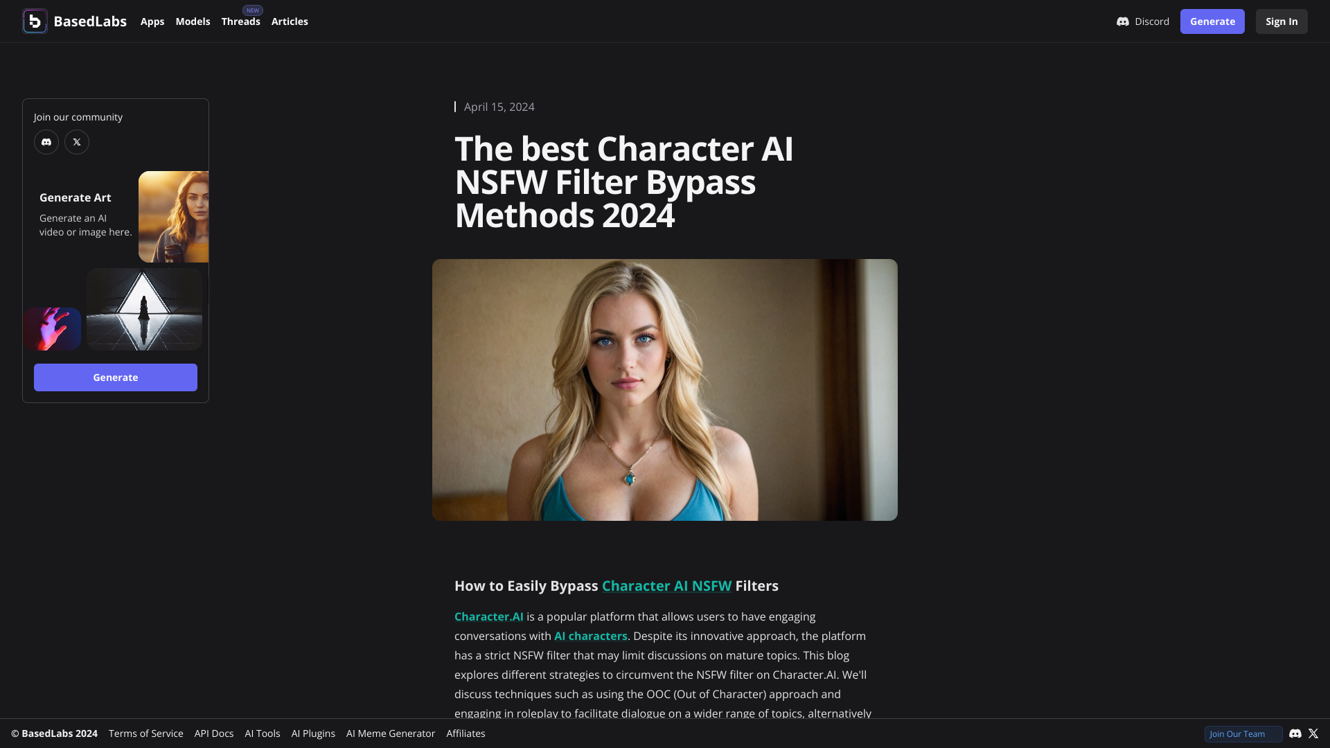 Display image for Character AI NSFW Bypass