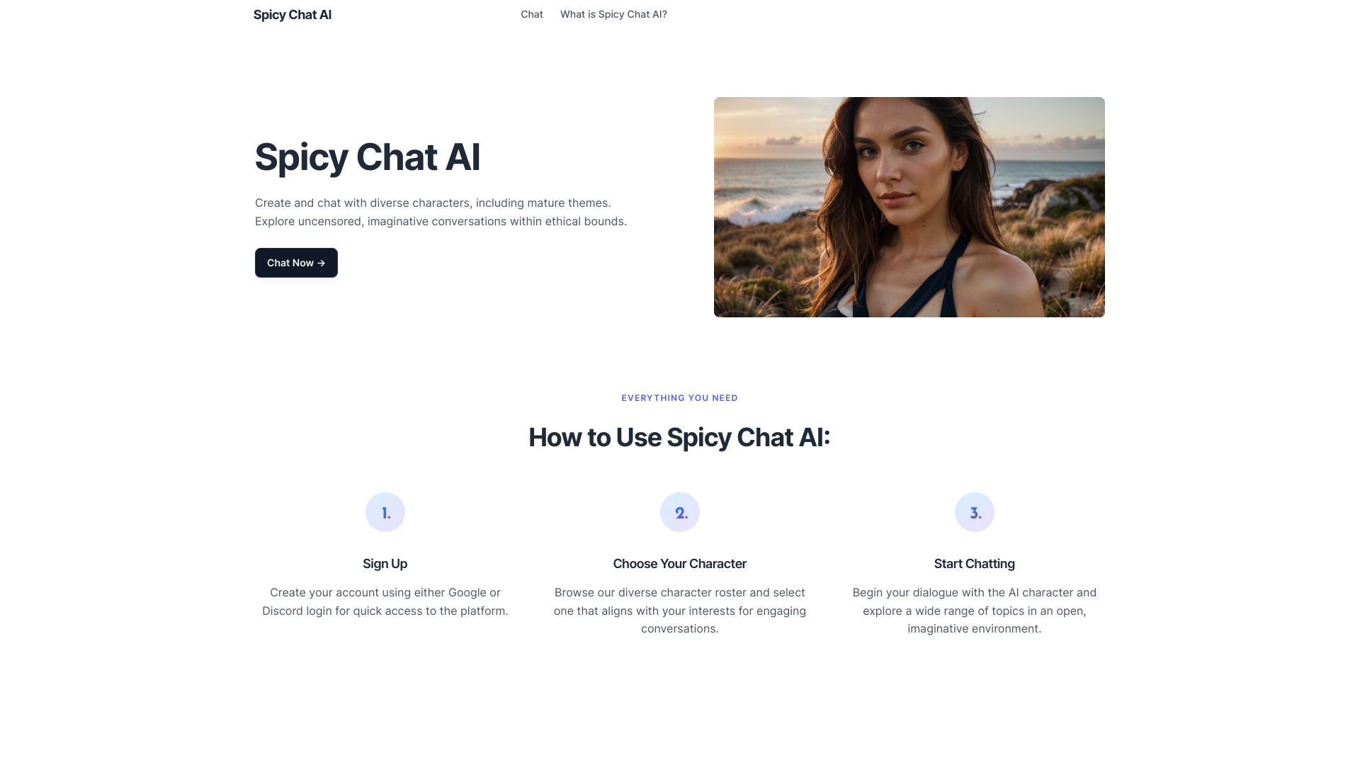 Display image for Free Spicy Chat AI