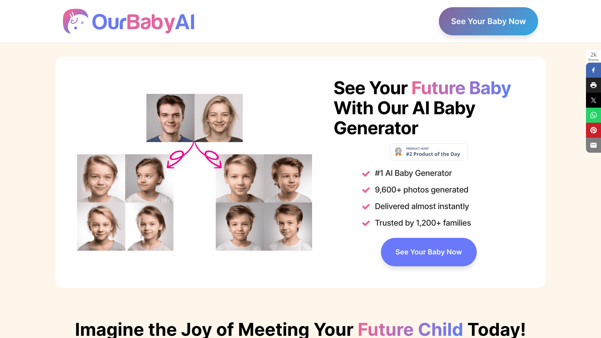 Display image for Our Baby AI