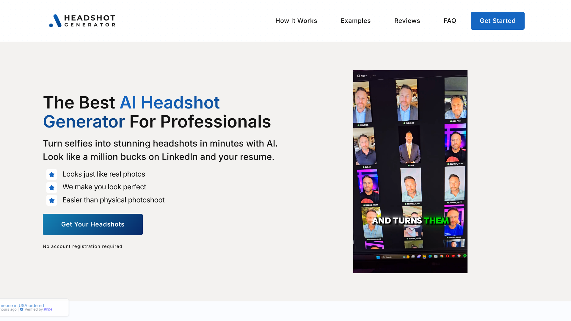 Display image for AI Headshot Generator