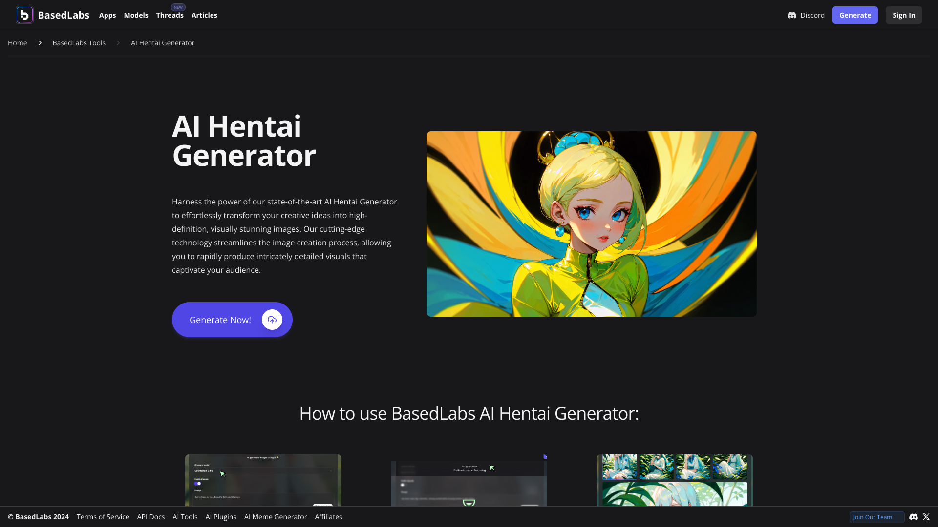 Display image for AI Hentai Generator