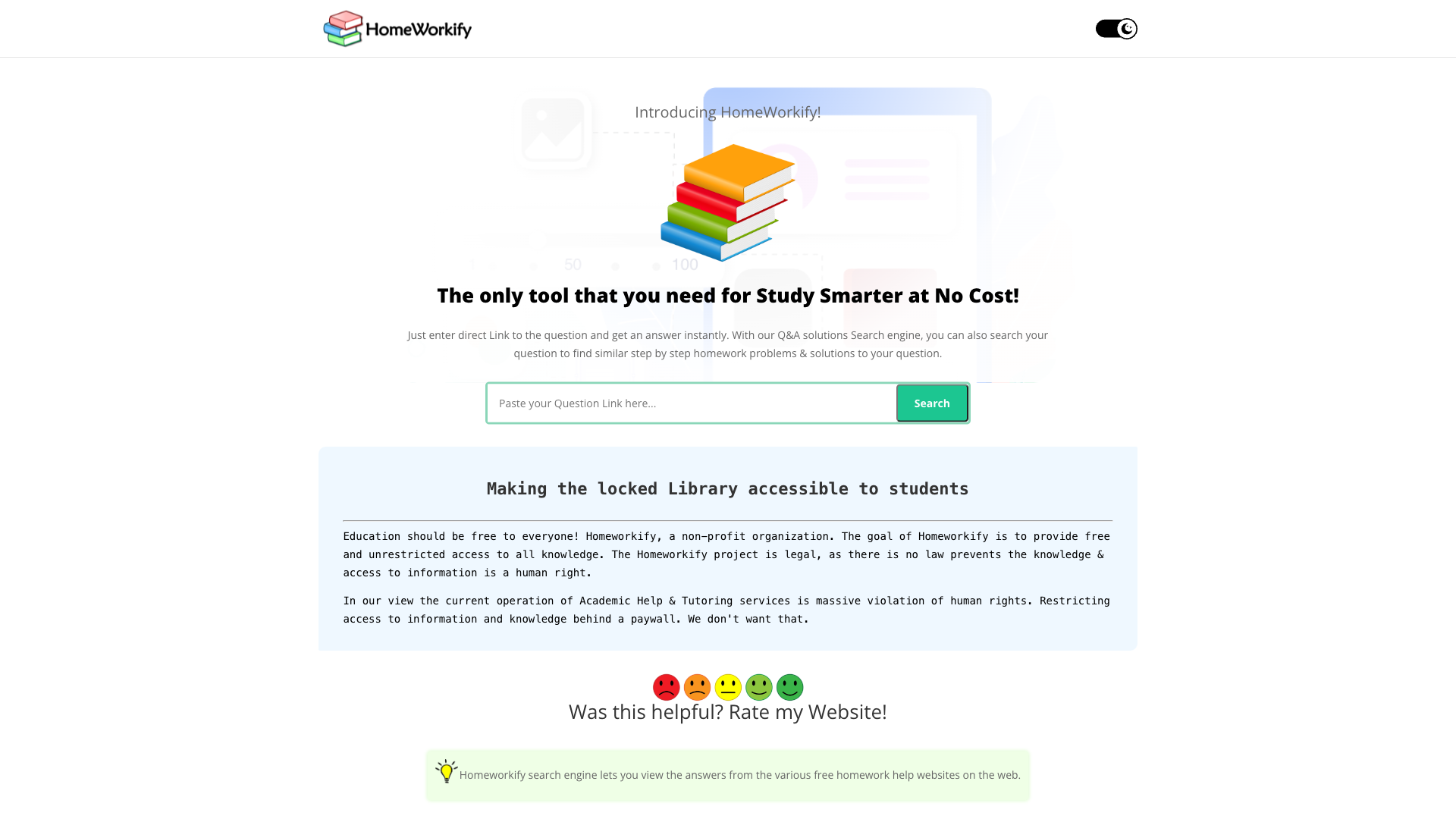 Homeworkify Pricing Features Alternatives BasedTools