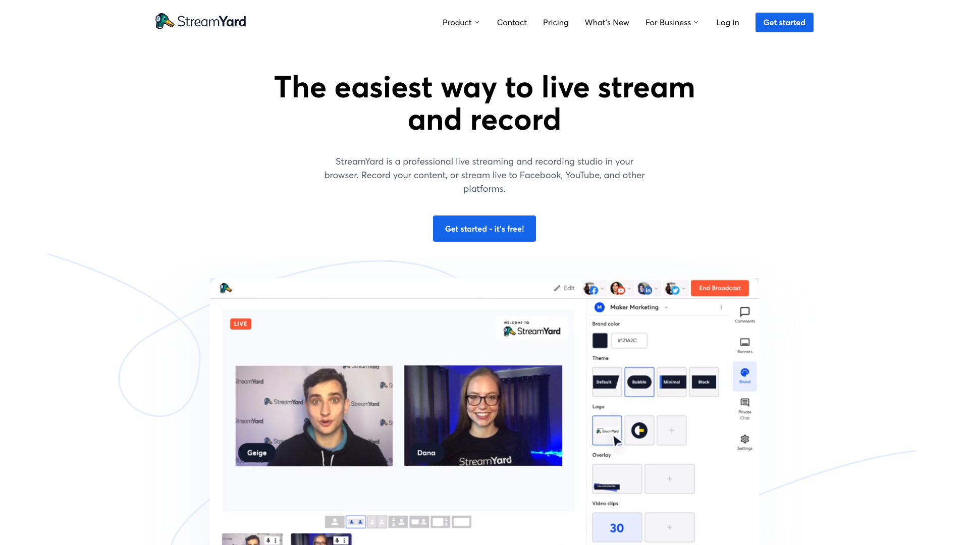 StreamYard Pricing, Features, Alternatives - BasedTools