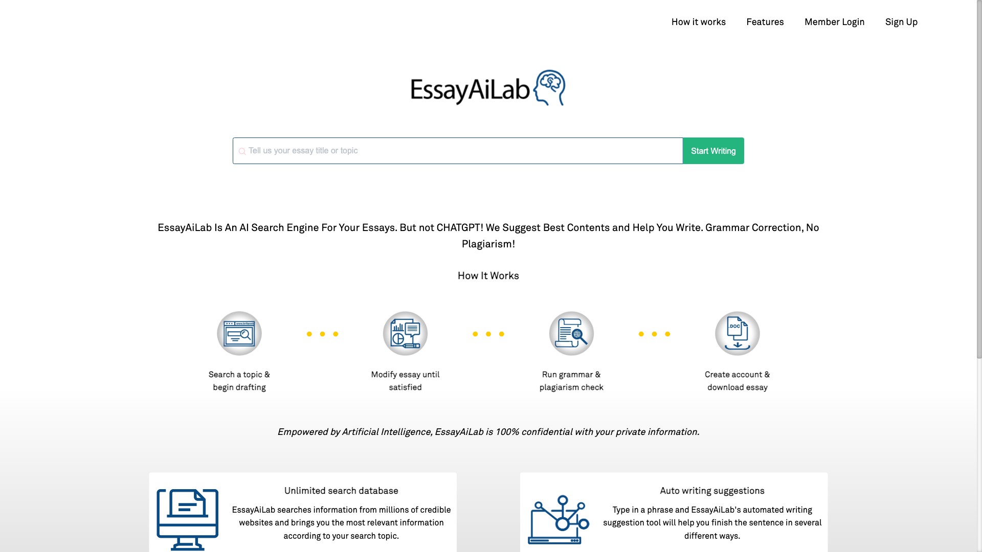 Display image for Essayailab