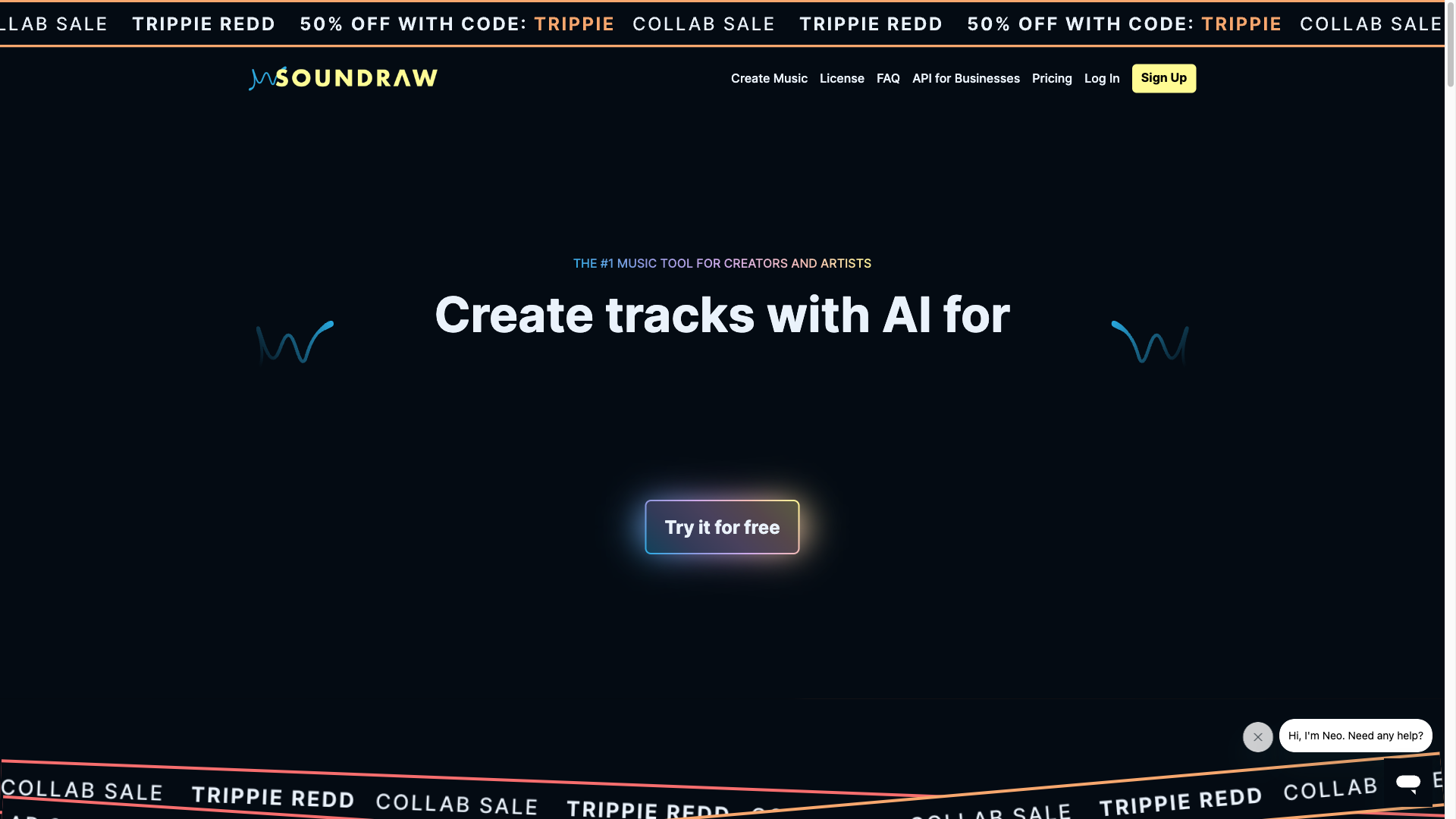 Display image for Soundraw